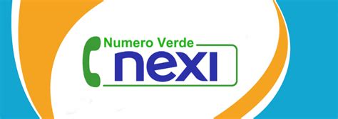 numero verde carta nexi.